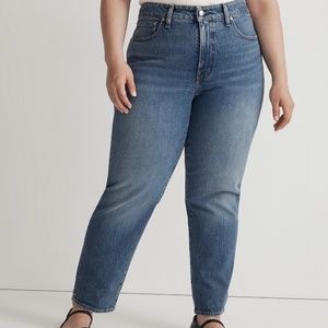 NWT 14W - Madewell- The Plus Perfect Vintage Jean in Kepler Wash